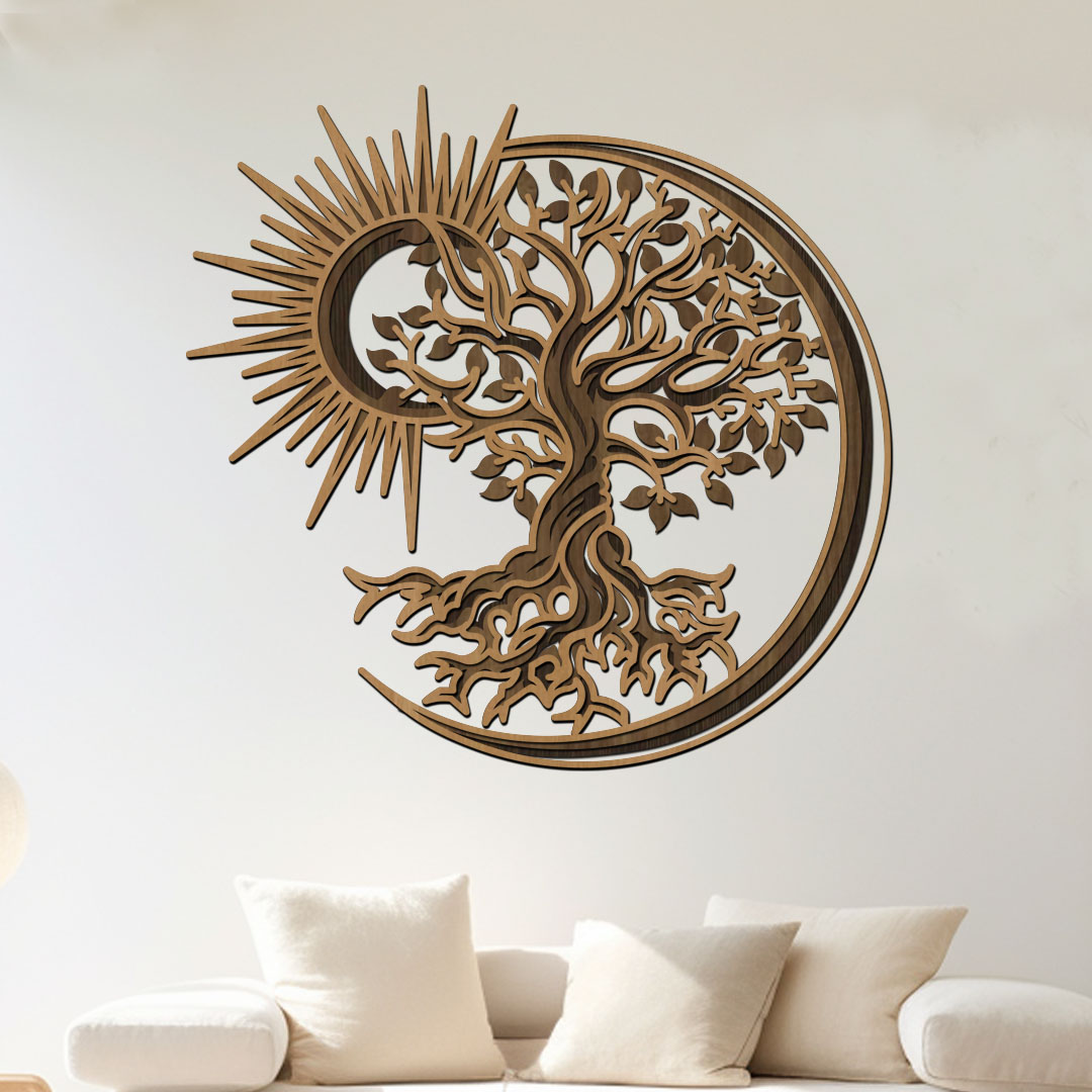 3 vrstvý strom jasnosti buk-orech-wenge